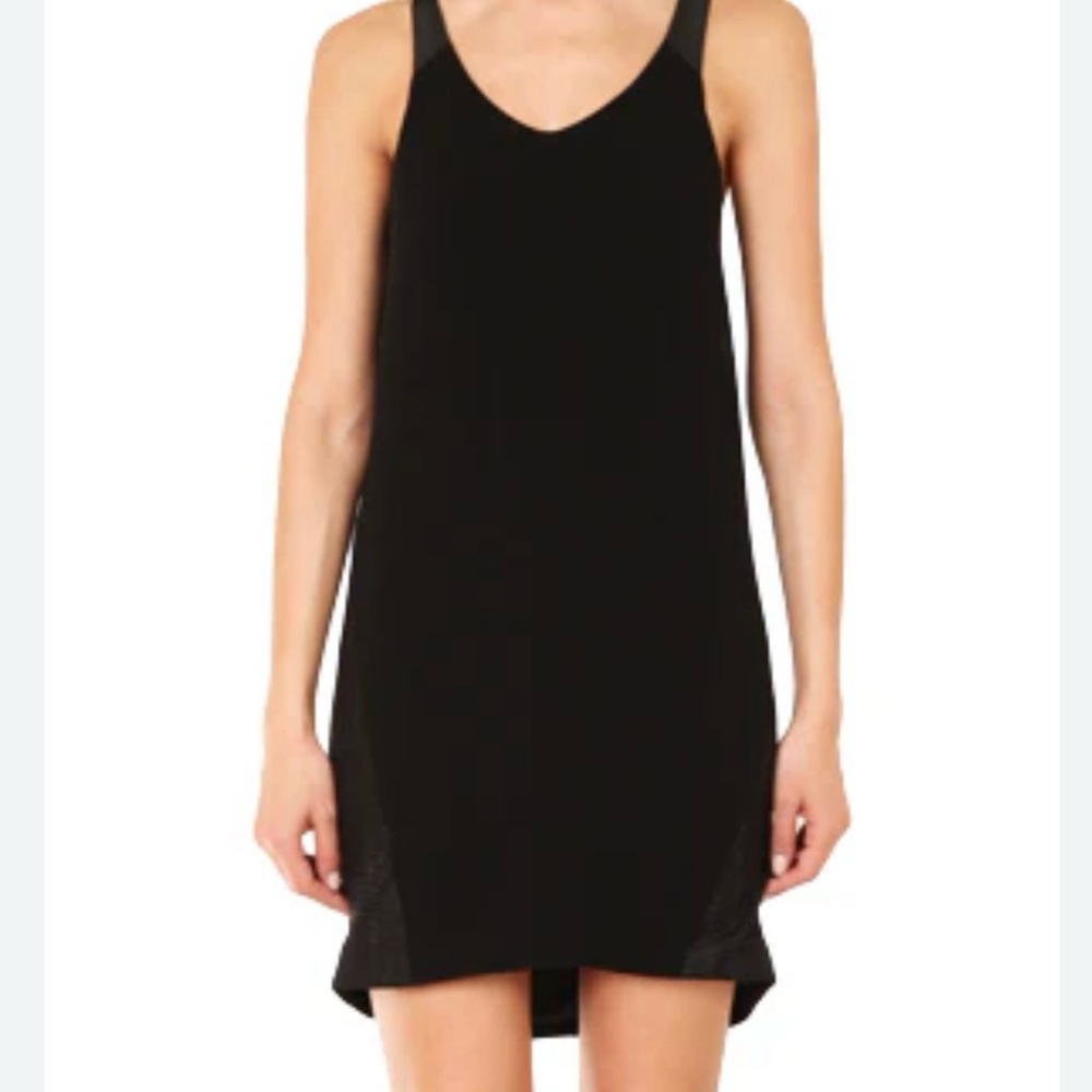 Central Park West Black Sleeveless Dress